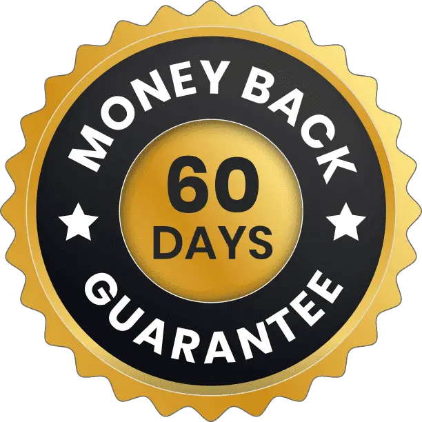 60 days money back guarantee